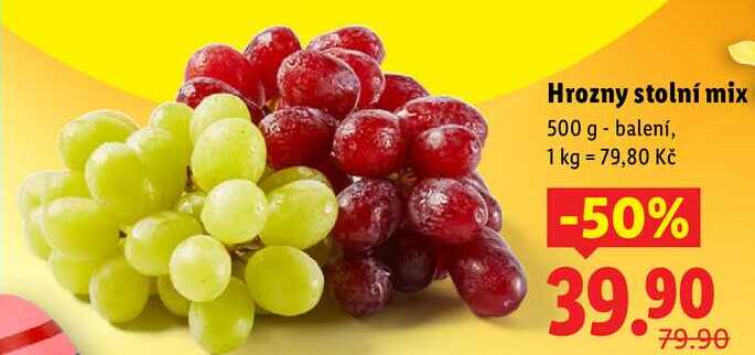 Hrozny stolní mix, 500 g 