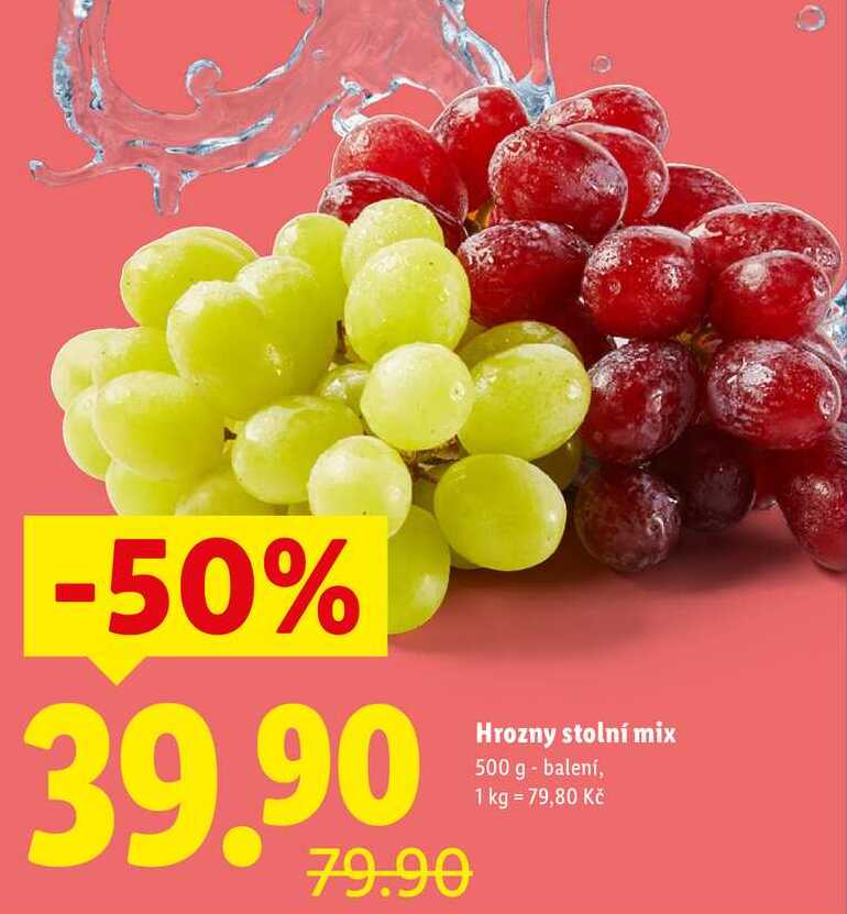 Hrozny stolní mix, 500 g 