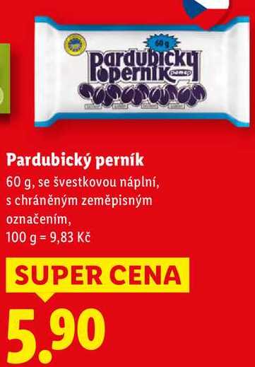 Pardubický perník, 60 g