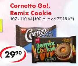 Cornetto Go!, Remix Cookie, 107-110 ml