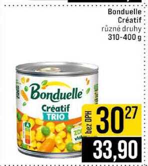 Bonduelle Créatif různé druhy 310-400 g