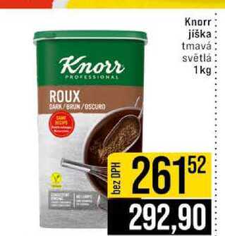 Knorr jiška tmavá světlá 1 kg