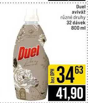 Duel aviváž různé druhy 32 dávek 800 ml 