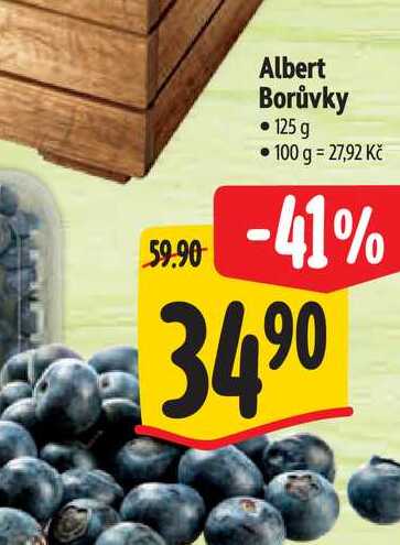 Albert Borůvky  125 g  