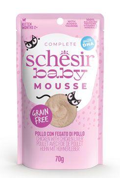 Schesir Cat Kapsa Kitten Lifestage Mousse Kuře 70g