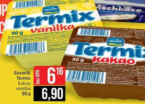 Ekomilk Termix kakao vanilka 90 g