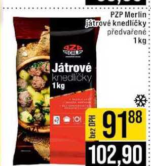 Merlin játrové knedlíčky předvařené 1 kg