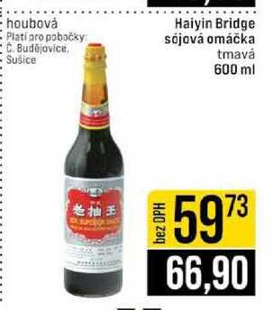 Haiyin Bridge sójová omáčka tmavá 600 ml