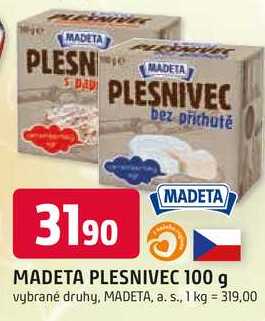 MADETA PLESNIVEC 100 g 