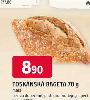 TOSKÁNSKÁ BAGETA 70 g 