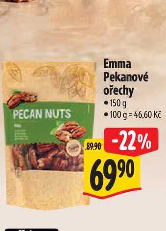  Emma Pekanové ořechy 150 g 