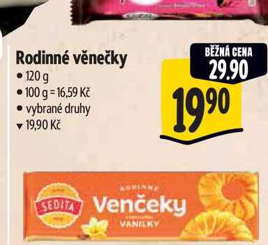 Rodinné věnečky 120 g