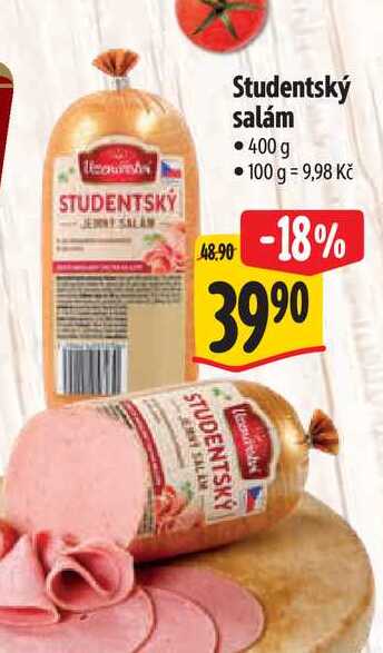   Studentský salám  400 g 