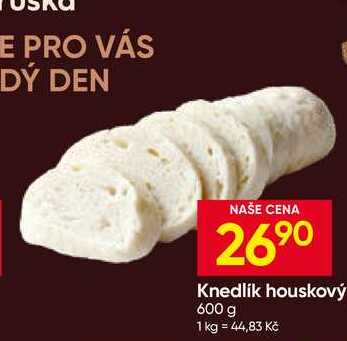Knedlík houskový 600 g 