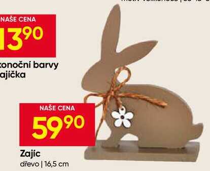 Zajíc dřevo 16,5 cm