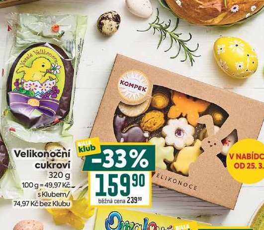 Velikonoční cukroví 320 g 