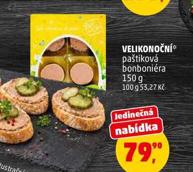 VELIKONOČNÍ paštiková bonboniéra, 150 g