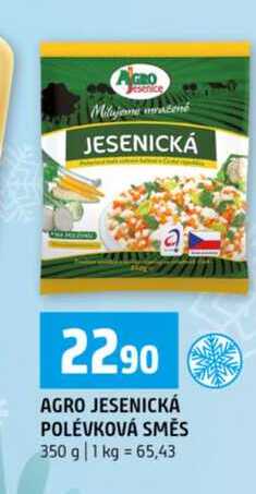 AGRO JESENICKÁ POLÉVKOVÁ SMĚS 350 g