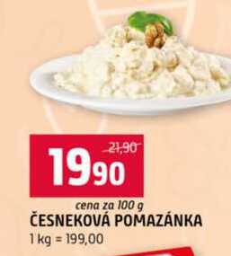 ČESNEKOVÁ POMAZÁNKA 100g
