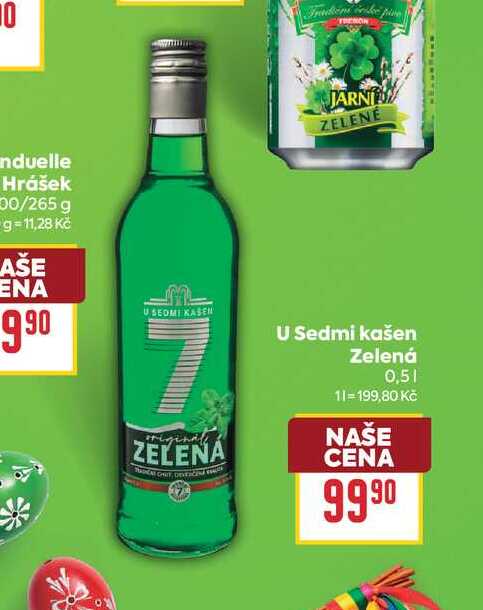 U Sedmi kašen Zelená 0,5l
