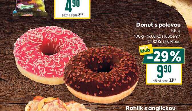 Donut s polevou 56 g