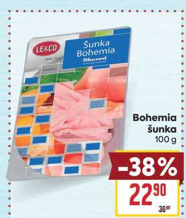 Bohemia šunka 100 g