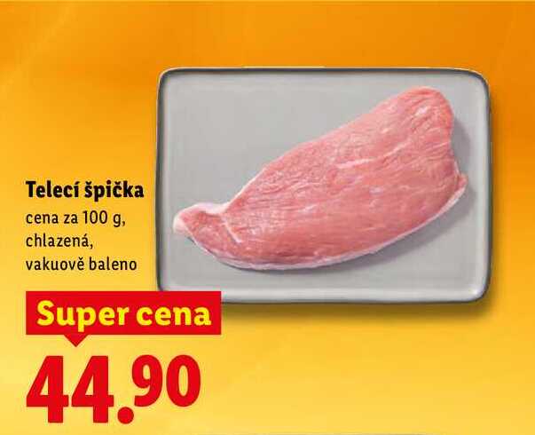 Telecí špička, cena za 100 g