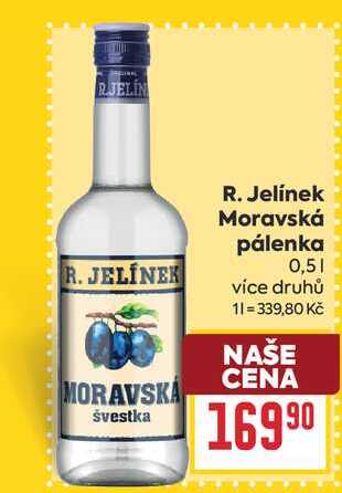 R. Jelínek Moravská pálenka 0,5l