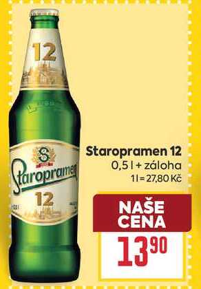 Staropramen 12 0,5l