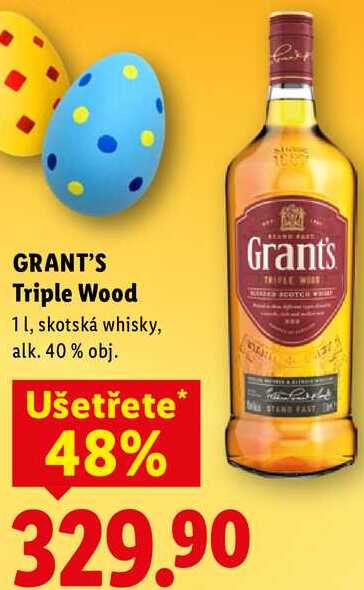 GRANT'S Triple Wood, 1 l