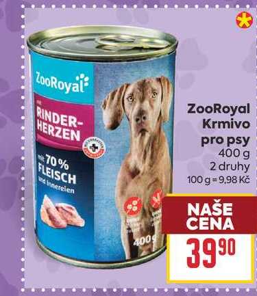 ZooRoyal Krmivo pro psy 400 g 