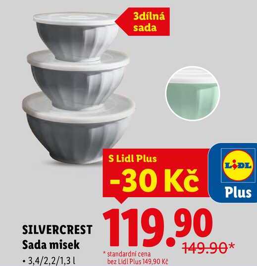 SILVERCREST Sada misek 