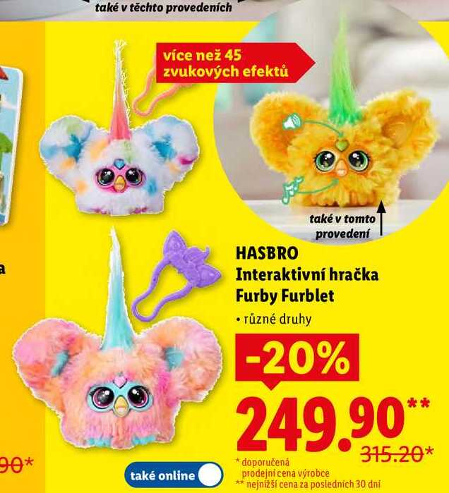 HASBRO Interaktivní hračka Furby Furblet