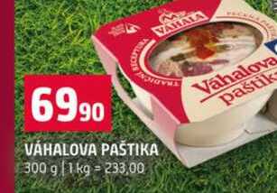 VÁHALOVA PAŠTIKA 300 g