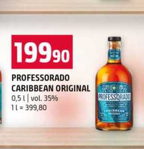 PROFESSORADO CARIBBEAN ORIGINAL 0,5l vol. 35%  