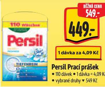 Persil Prací prášek, 110 dávek