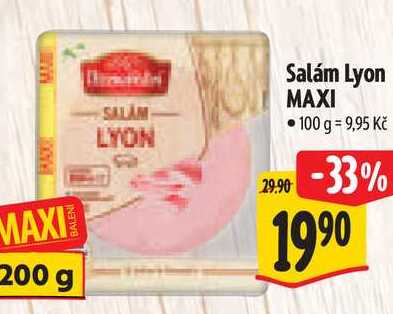 Salám Lyon MAXI, 200 g
