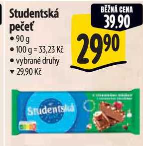 Studentská pečeť, 90 g