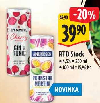RTD Stock, 250 ml