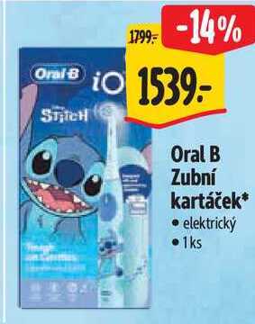 Oral B Zubní kartáček Albert