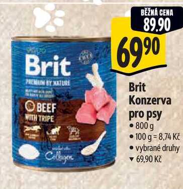 Brit Konzerva pro psy, 800 g