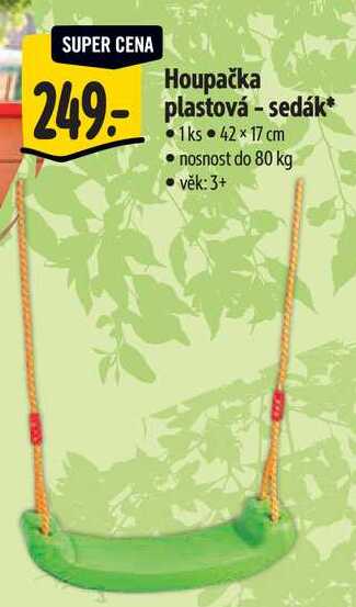 Houpačka plastová - sedák Albert