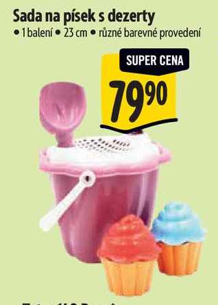 Sada na písek s dezerty Albert