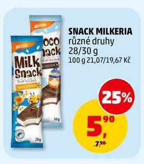SNACK MILKERIA, 28 g