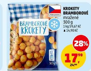 KROKETY BRAMBOROVÉ, 300 g