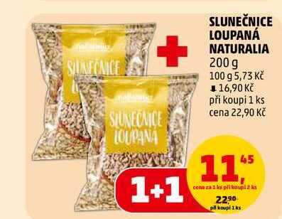 SLUNEČNICE LOUPANÁ NATURALIA, 200 g