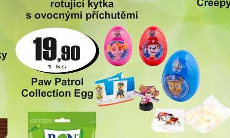 Paw Patrol Collection Egg Creepy 1kus
