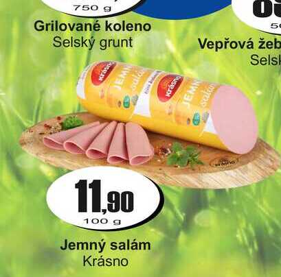 Jemný salám Krásno 100g