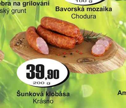 Šunková klobása 200g