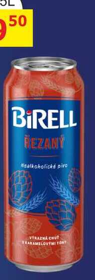 Radegast Birell řezaný, nealkoholické pivo (plechovka) 0,5l 0.5l